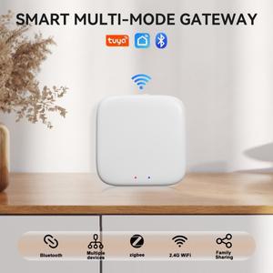 Tuya 블루투스 게이트웨이 허브 지그비 장치 스마트 센트럴 패널 라이프 컨트롤 홈 자동화 시스템 알렉사