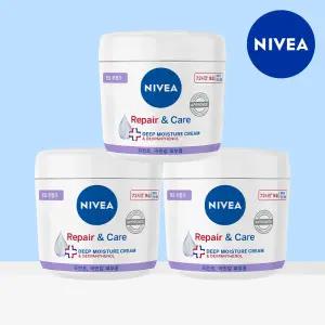 니베아 리페어 앤 케어 크림 400ml 3개