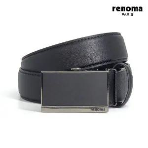 [레노마]어블릭 스퀘어 자동벨트 BLACK_RQSBE0013BK