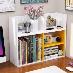 책상 정리 미니 책꽂이 선반 책상위 원목 책장 정리함
