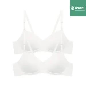 수아팜 [2컬러 구성] 주니어 2.5단계 모달 브라 2매 세트