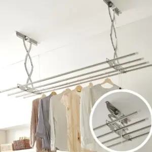 세탁실빨랫대 다용도실 견고한 세탁 변색없는 튼튼한빨래봉 (WFJ5NUP)