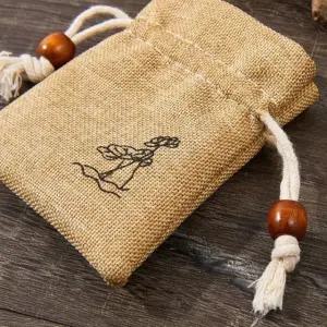 장식용파우치 다용도 린넨 12x15cm 베이직 화장품보관백 (WFJ5LNU)