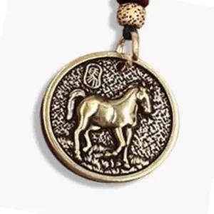 열쇠고리 기념품 십이지신 키링 말띠 장식물 소장용 장식품 (WFJ5T4E)