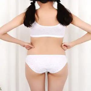 밴드형 고양이 주니어 1단계 스포츠브라 세트 (WFJ6B6B)