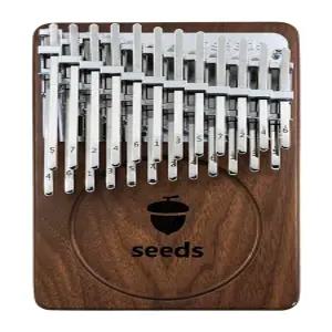 시드 34키 칼림바 블랙월넛 고급형 올솔리드 크로매틱