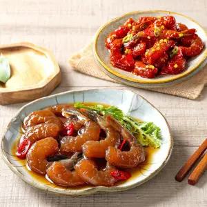 한입에 쏙 순살 간장새우장 300g+양념새우장 300g