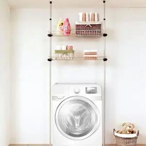 [하프클럽/]작업실행거 세탁실 옷걸이 철제 수납대 2개입