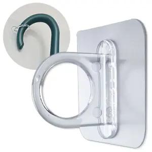 부착식 원형고리형 후크 10P 무타공 고리 훅 부착고리 부착식후크