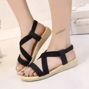 슬리퍼 스트랩샌들 여성샌들 웨지 끈 샌달 ZG-N2618 (WFJSOIY)