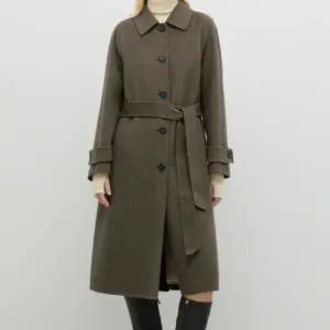 갤러리아 발마칸핸드메이드벨티드코트