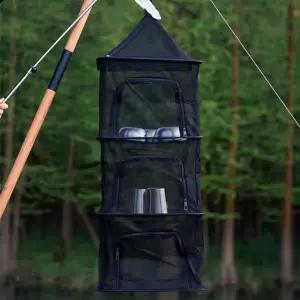 [하프클럽/]캠핑 식기건조망 설거지 다용도 3단 접이식 메쉬