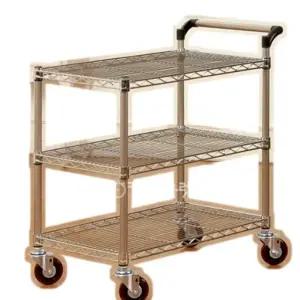 와이어선반카트 식당운반카 와이어선반 2단(바구니형) (WFK9TUL)