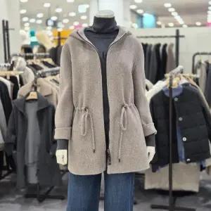 [레노마레이디] sh06 알파카 헤링본 후드 코트 R2G41HCT020 (44545801)