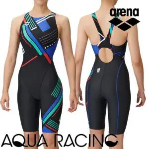 아레나 여자 경기용 5부 반전신 수영복 F153639 선수용