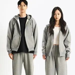 [하프클럽/]후드집업 기모 아우터 베이직 루즈핏 남녀공용