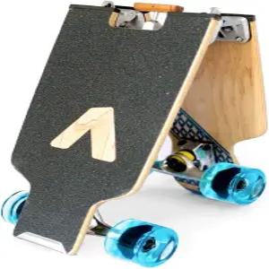 보드업 출퇴근 및 여행용 휴대용 미니 스케이트보드 롱보드 V4