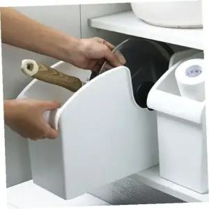 [하프클럽/]이동식수납함 바퀴달린주방틈새수납정리함(화이트)싱크대정리