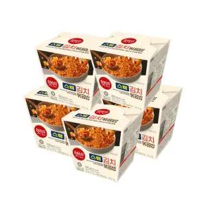 햇반 스팸김치볶음밥 220g(컵) x5개