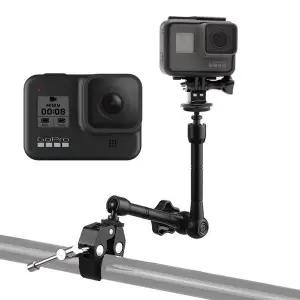 [하프클럽/]GOPRO8 GOPRO 촬영 슈퍼 클램프 8 HERO 방송 매직암 마운트