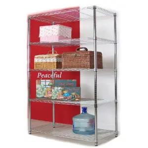 [하프클럽/]조립형선반 단단한 철제 조립형 철앵글 전시대 5단/1200