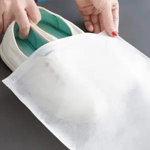 발 보관 파우치 부직포 더스트백 실내화 운동화 25x35 (WFKBRJD)