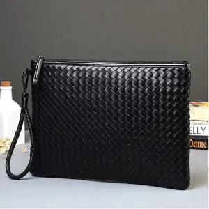 [하프클럽/]남성 클러치백 손가방 심플 패션 데일리 오피스 가방