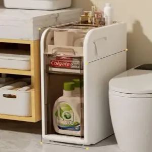 좁은 공간 수납장 슬림 틈새 서랍장 다용도 욕실 벽걸이 문뒤 수납함 맞춤형 소형 정리장