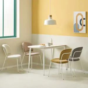 아이앤 아티제 HPM 1200 4인 반원 테이블의자 세트 FU