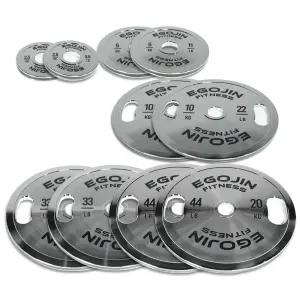 이고진 클럽용 크롬 바벨 중량 원판 105kg 모음 웨이트 역기 헬스