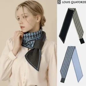 루이까또즈 플랭클린체크 쁘띠 니트 머플러 2CMK486