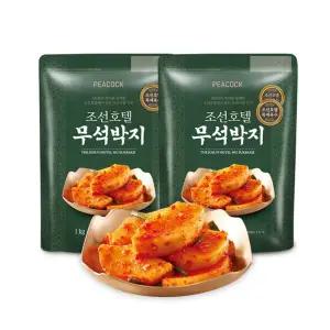 [신세계푸드](온라인)[피코크] 조선호텔 무석박지 2kg (1kg2팩)