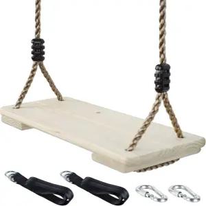 노스티파이 나무 그네 좌석 를 위한 향수를 불러일으키는 야외 뒷마당 파티오 정원 놀이터를 끈 세트