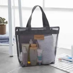 히트템 매쉬 목욕가방 파우치 망사가방 수영 비치백 개별opp