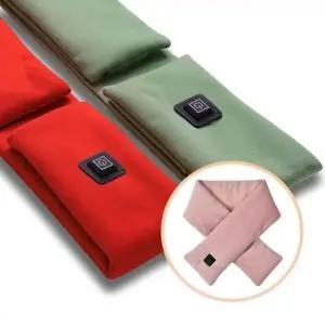 무선 충전형 온도조절 휴대용 목도리