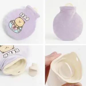 ( )온열 찜질팩 캐릭터 주머니 파우치 보온 물주머니 온열팩 손난로 핫팩 복부 허리 물난로 온수