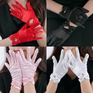 파티드레스손목장갑(공단) 파티 장갑 생일 클럽 행사