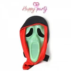 해피파티 할로윈 야광 가면 뭉크 파티 코스튬 망토 할 (KYR-WFGRL8W)