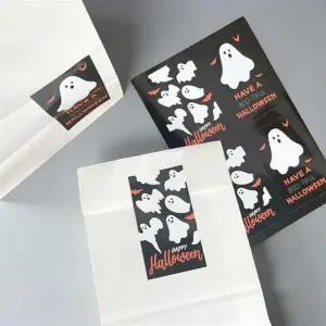 각대 봉투 꾸미기 편지 편지지 서류봉투 페이퍼백 고스트 사각스티커