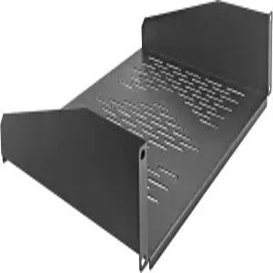 리베코 19인치 2U 랙 선반 서버 캐비닛 네트워크 장비용 통풍 캔틸레버 트레이 장착 14인치 35cm 깊이