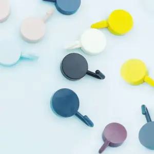 접착식 후크걸이 10P 2개 깔끔 사용이편리한 접착식걸이 차키걸이 고정고리