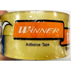 투명2절테이프(금성 25mmx25mx2개)X10개/사무용/사무실/투명/물레방아/투명한/테이프/테잎