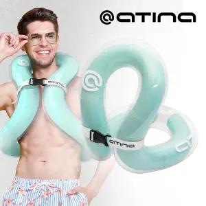 [아티나] 시즌 아티나 성인 튜브형 부력보조복 버블 넥베스트 100kg