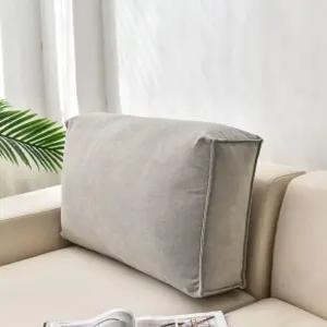 대형 쿠션 직사각형 등받이 거실 받침 침대 헤드 소파 북유럽 인테리어 베개
