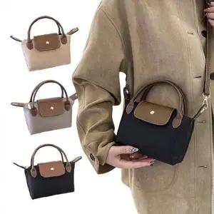 큰손 모던 미니 크로스백 가방 토트백 여성 나일론 캐주얼 패션가벼운 핸드백 데일리백 꾸안꾸