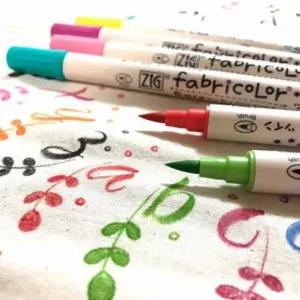 패브릭 트윈마카 낱색 마커 펜 원단용 컬러펜 듀얼마카 트윈마카