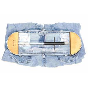 청바지용 바지 스트레처 - 대형 허리밴드 스트레처(L) 남성용 28인치~56인치 허리 여성용 M 사이즈~4XL 모든 스틸 & 우드 구조 미국산 CNC 가공