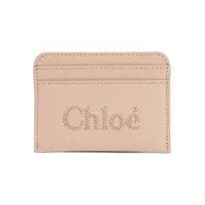 [명품] 25FW 로고 자수 카드지갑 시멘트핑크 CHC23SP868I10 6J5