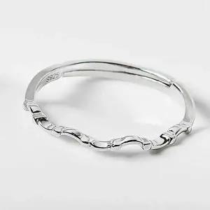 [하프클럽/]심플 실버오픈링반지 패션반지 오픈링반지