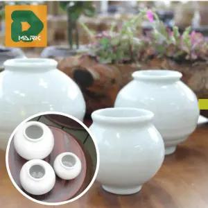 미니 달항아리 달항아리 오브제 화병 소품 도자기 꽃병 인테리어 도자기화병 인테리어 거실 장식품 백자